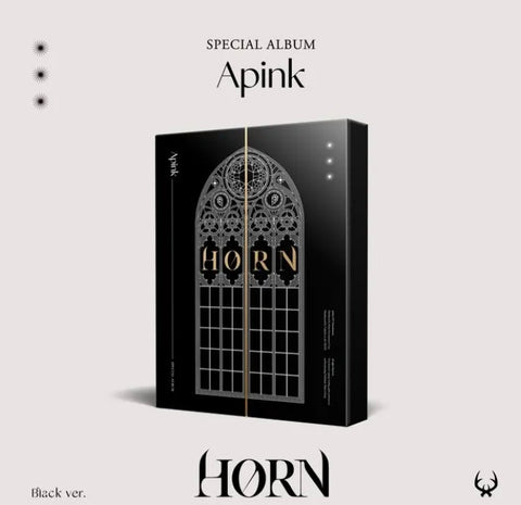 Apink - Special Album - HORN (Black Version) (CD) (Korea Version)