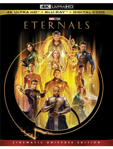Eternals 永恆族 (2021) (4K Ultra HD + Blu Ray) (English Subtitles) (US Edition)