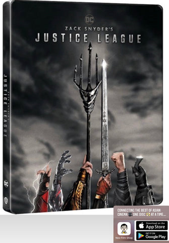 Zack Snyder's Justice League 薩克薛達之正義聯盟 (2021) (4K Ultra HD + Blu-ray) (4 Disc) (Steelbook) (English Subtitled) (Hong Kong Version)