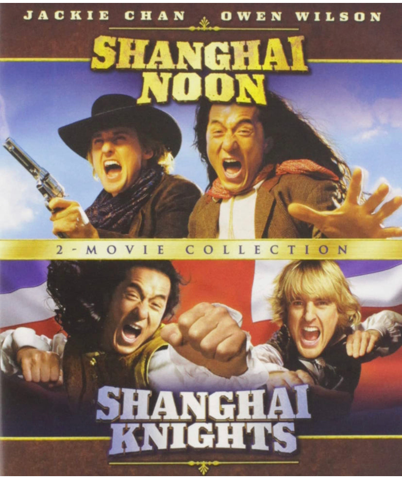 Shanghai Noon + Shanghai Knights (Blu Ray) (English Subtitled) (US Version)
