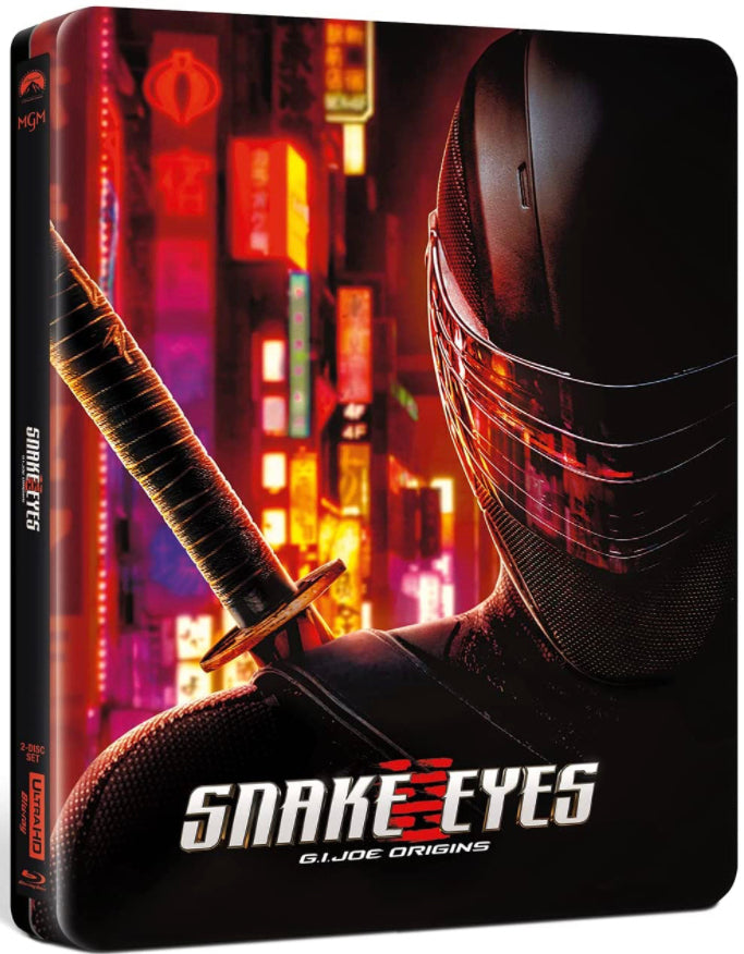 Snake Eyes: G.I. Joe Origins (2021) (4K Ultra HD + Blu Ray) (Steelbook) (English Subtitles) (US Edition)