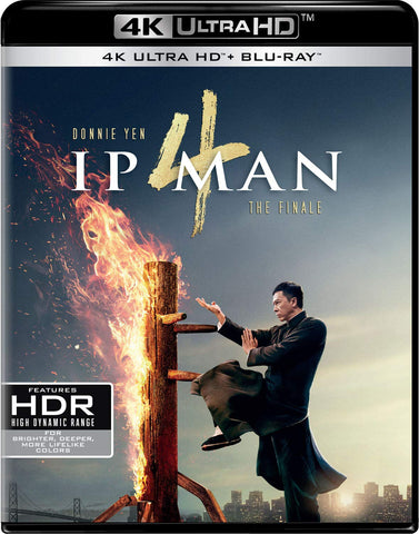 Ip Man 4: The Finale  葉問 4: 完結篇 (2019) 4K Ultra HD (Blu Ray) (English Subtitled) (US Version)