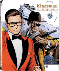 Kingsman: The Golden Circle (2017) (Blu Ray) (Steelbook) (English Subtitled) (Hong Kong Version)