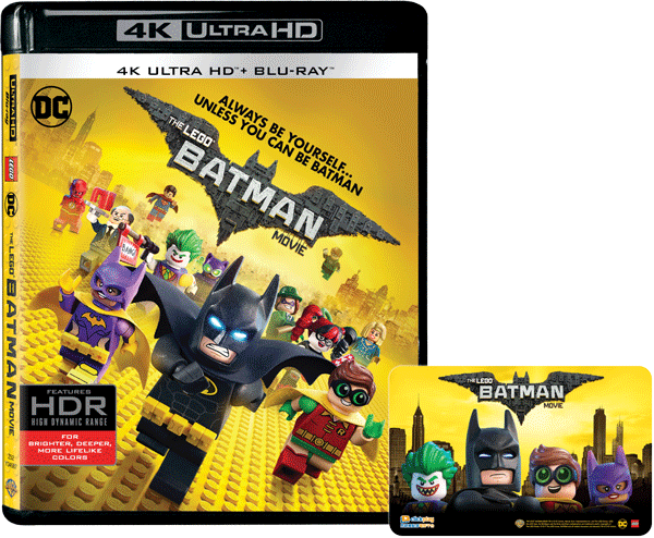 The LEGO Batman Movie 蝙蝠俠英雄傳 (2017) (4K Ultra HD + Blu-ray) (English Subtitled) (Hong Kong Version) - Neo Film Shop