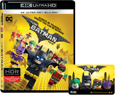 The LEGO Batman Movie 蝙蝠俠英雄傳 (2017) (4K Ultra HD + Blu-ray) (English Subtitled) (Hong Kong Version) - Neo Film Shop