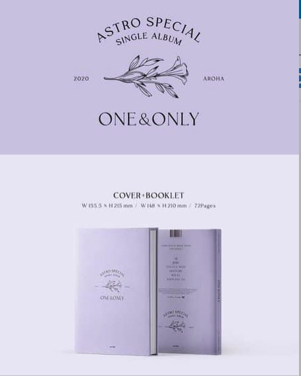 ASTRO ONE&ONLY ワンオリ 新品未開封 Astro Special Single Album - ONE&ONLY (First Press Limited Edition) (2