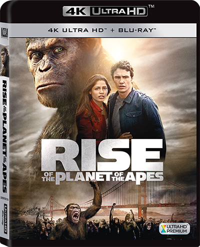 Rise Of The Planet Of The Apes 猿人爭霸戰: 猩凶革命 (2011) (4K Ultra HD + Blu-ray) (English Subtitled) (Hong Kong Version) - Neo Film Shop
