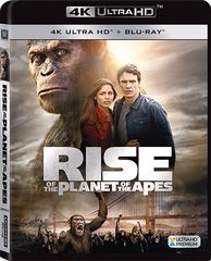 Rise Of The Planet Of The Apes 猿人爭霸戰: 猩凶革命 (2011) (4K Ultra HD + Blu-ray) (English Subtitled) (Hong Kong Version)
