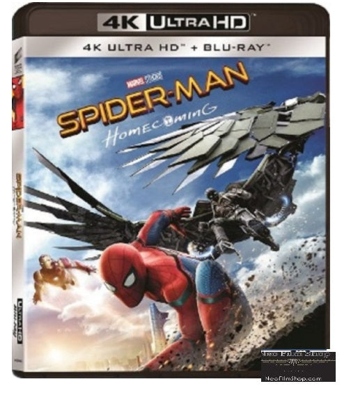 Spider-Man: Homecoming (2017) (4K Ultra HD + Blu Ray) (English Subtitled) (Hong Kong Version) - Neo Film Shop