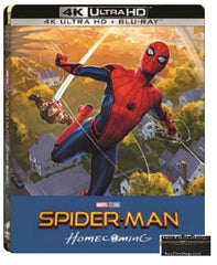Spider-Man: Homecoming (2017) (4K Ultra HD + Blu Ray) (Steelbook) (English Subtitled) (Hong Kong Version)
