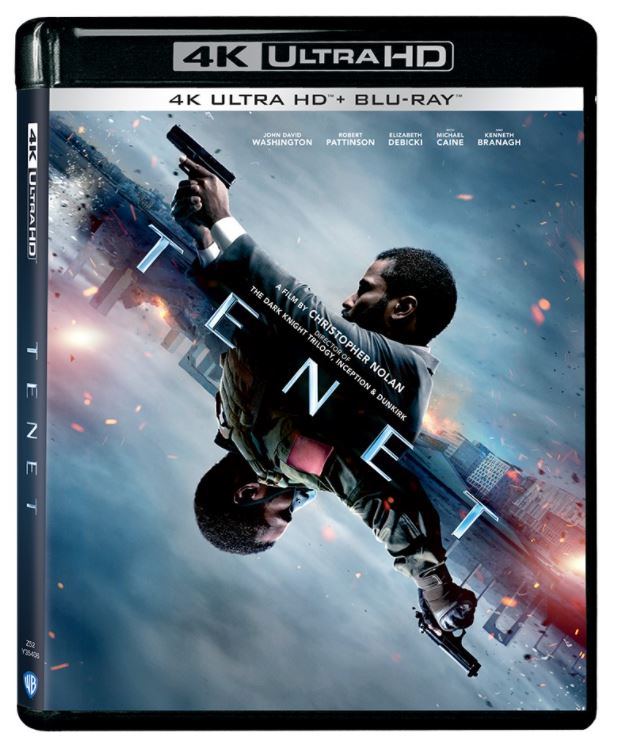 Tenet 天能 (2020) (4K Ultra HD + Blu Ray) (3-Disc Edition) (English Subtitled) (Hong Kong Version)