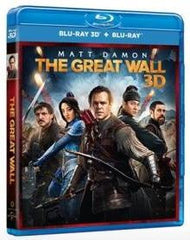 The Great Wall 長城 (2016) (Blu Ray) (2D + 3D)  (English Subtitled) (Hong Kong Version)